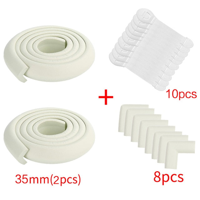 8pcs Baby Safety Proofing Edge Corner Guards Desk Table Corner Protector Children Protection Furniture Bumper Corner Cushion
