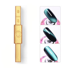 Load image into Gallery viewer, Nail Art Magnet Stick Cat Eye Magnet for UV Gel Varnish Polish 9D Cat Eye Line Strip Effect Strong Magnetic Pen Nail Art Tools