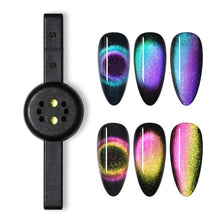 Load image into Gallery viewer, Nail Art Magnet Stick Cat Eye Magnet for UV Gel Varnish Polish 9D Cat Eye Line Strip Effect Strong Magnetic Pen Nail Art Tools