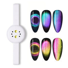 Load image into Gallery viewer, Nail Art Magnet Stick Cat Eye Magnet for UV Gel Varnish Polish 9D Cat Eye Line Strip Effect Strong Magnetic Pen Nail Art Tools