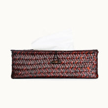 Load image into Gallery viewer, Rattan Rectangle Tissue Box Cover Rectangular Napkin Case Woven Napkin Paper Container Home Tissue Paper Holder