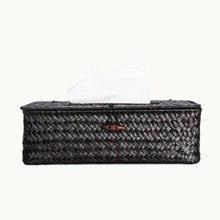 Load image into Gallery viewer, Rattan Rectangle Tissue Box Cover Rectangular Napkin Case Woven Napkin Paper Container Home Tissue Paper Holder