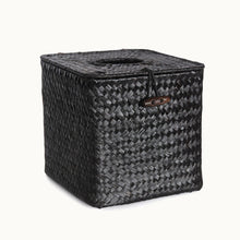 Load image into Gallery viewer, Handcrafted Rattan Tissue Box Vintage Seagrass Tissue Holder Roll Paper Wicker Woven Tissue Box Home Décor