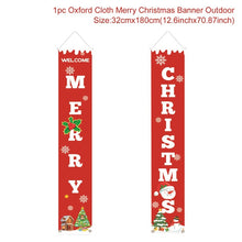 Load image into Gallery viewer, Christmas Decor Flannel Carpet Home Rug Bathroom Doormat Merry Christmas Decor 2021 Navidad Xmas Party Decor Happy New Year