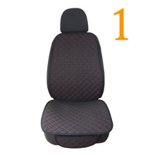 Load image into Gallery viewer, Large Size Flax Car Seat Cover Protector Linen Front or Rear Seat Back Cushion Pad Mat Backrest for Auto Interior Truck Suv Van