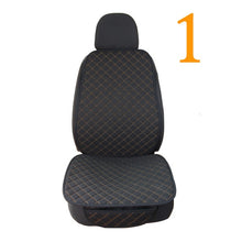 Load image into Gallery viewer, Large Size Flax Car Seat Cover Protector Linen Front or Rear Seat Back Cushion Pad Mat Backrest for Auto Interior Truck Suv Van