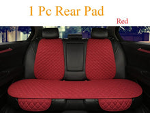 Load image into Gallery viewer, Large Size Flax Car Seat Cover Protector Linen Front or Rear Seat Back Cushion Pad Mat Backrest for Auto Interior Truck Suv Van