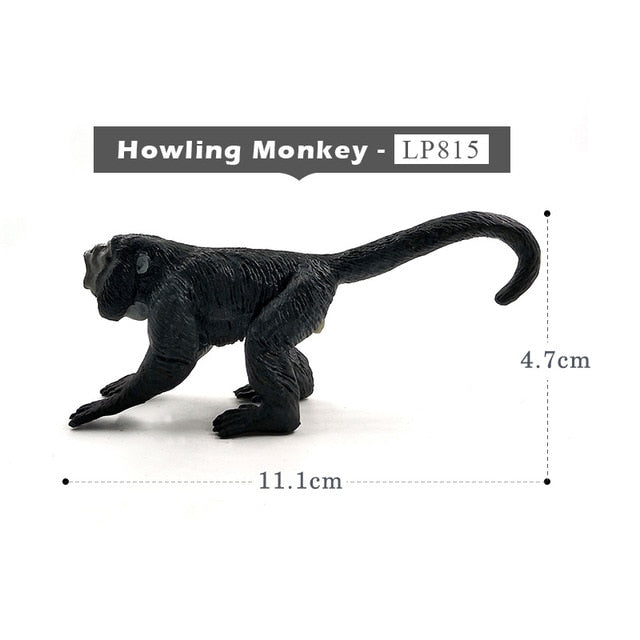 Simulation Squirrel Elephant Parrot Wombat Animal model figurine home decor miniature fairy garden decoration accessories figure