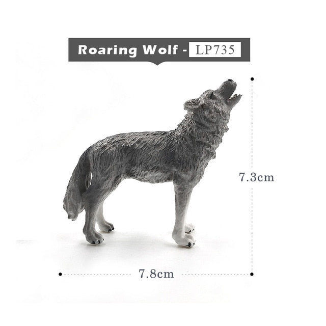 Simulation Squirrel Elephant Parrot Wombat Animal model figurine home decor miniature fairy garden decoration accessories figure