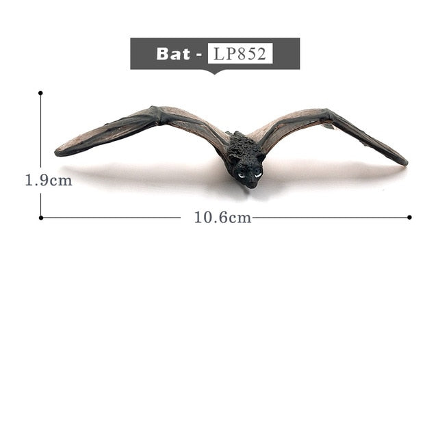 Simulation Squirrel Elephant Parrot Wombat Animal model figurine home decor miniature fairy garden decoration accessories figure