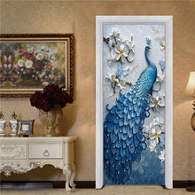 Load image into Gallery viewer, DIY 3D PVC Self Adhesive Wallpaper Beautiful Landscape Door Sticker For Living Room Bedroom Waterproof Mural Decals deursticker