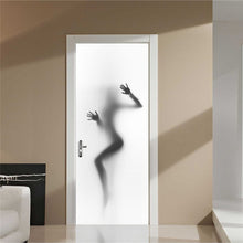 Load image into Gallery viewer, DIY 3D PVC Self Adhesive Wallpaper Beautiful Landscape Door Sticker For Living Room Bedroom Waterproof Mural Decals deursticker