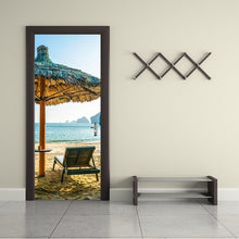 Load image into Gallery viewer, DIY 3D PVC Self Adhesive Wallpaper Beautiful Landscape Door Sticker For Living Room Bedroom Waterproof Mural Decals deursticker