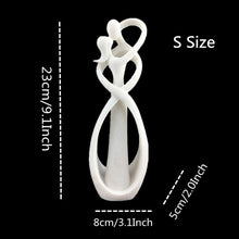 Load image into Gallery viewer, 23cm Sandstone Kissing Lover Statuettes Wedding Statue Decoration Anniversary Souvenirs Figurines Ornaments For Home Gift