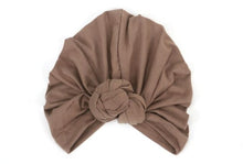 Load image into Gallery viewer, Fashion Hot Sale Women 13 Soild Color Black White Red Beige Green Indian Turban Hats Caps For Ladies