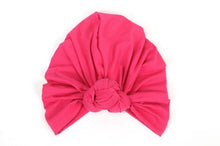 Load image into Gallery viewer, Fashion Hot Sale Women 13 Soild Color Black White Red Beige Green Indian Turban Hats Caps For Ladies