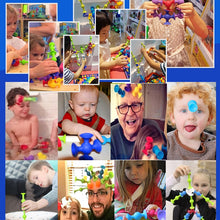 Load image into Gallery viewer, Soft Building Blocks Kids DIY Sucker Funny Silicone Block Model Construction Boys Girls Toy For Children Great Gift