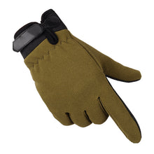 Load image into Gallery viewer, Men's Tactical Gloves Light Breathable Spring And Summer Riding Gloves Bicycle Non-slip Full Finger And Half Finger Gloves Lady