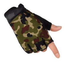 Load image into Gallery viewer, Men's Tactical Gloves Light Breathable Spring And Summer Riding Gloves Bicycle Non-slip Full Finger And Half Finger Gloves Lady