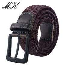 Load image into Gallery viewer, Metal Pin Buckle Canvas Belts for Men Military Tactical Fashion Strap Male Tight Braided Belt for Pants Jeans Male Fashion Choose Color