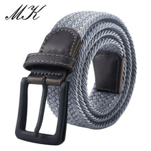 Load image into Gallery viewer, Metal Pin Buckle Canvas Belts for Men Military Tactical Fashion Strap Male Tight Braided Belt for Pants Jeans Male Fashion Choose Color