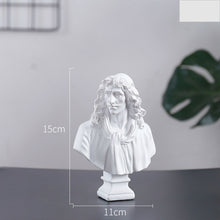 Load image into Gallery viewer, World Famous Statue Retro Art Resin Head Skull Sculpture Sketch Model David Moliere Home Decoration Accessories Modern Figurine