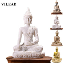 Load image into Gallery viewer, Buddha Statue Nature Sandstone Thailand Buddha Sculpture Hindu Fengshui Figurine Meditation Miniature Home Decor