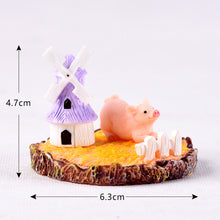Load image into Gallery viewer, Micro Landscape Grass Lovers Rabbit squirrel duck figurine home decor miniature fairy garden decoration accessories Resin modern