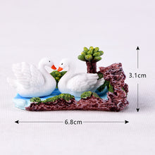 Load image into Gallery viewer, Micro Landscape Grass Lovers Rabbit squirrel duck figurine home decor miniature fairy garden decoration accessories Resin modern