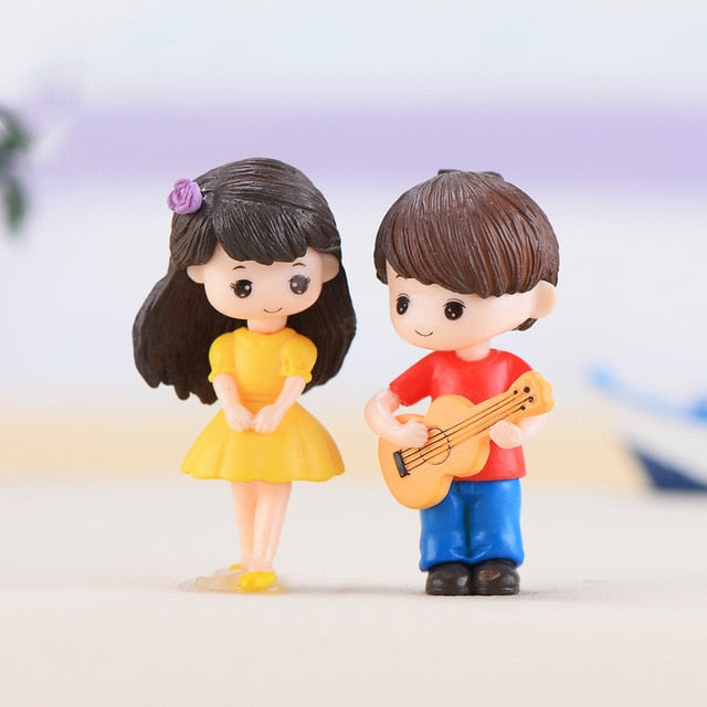 Micro Landscape Grass Lovers Rabbit squirrel duck figurine home decor miniature fairy garden decoration accessories Resin modern