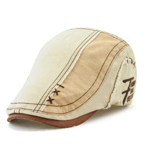 Load image into Gallery viewer, Classic Newsboy Cap Men Hat Vintage Cotton Gatsby Caps Casual Baker Boy Hat Casual Boina Flat Cap For Man Chapeau Homme