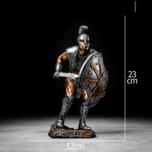 Load image into Gallery viewer, Ancient Rome Ornament Retro Spartan Character Model Resin Craft Figurines Home Decor Spartan Warrior Statue Figure Decorate Gift