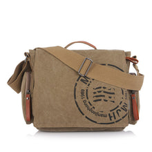 Load image into Gallery viewer, Manjianghong Leisure Canvas Men's Briefcase Bags Quality Guaranteed Man's Shoulder Bag Fashion Business Functional Messenger Bag