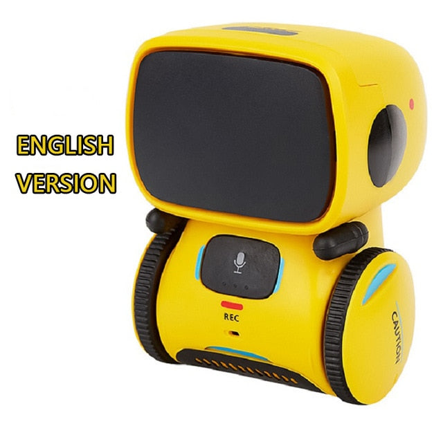 Smart Robot Dancing Voice Command Touch Control Toys Interactive Robot Cute Toy Gifts for Kids Move Motivates Children Friends