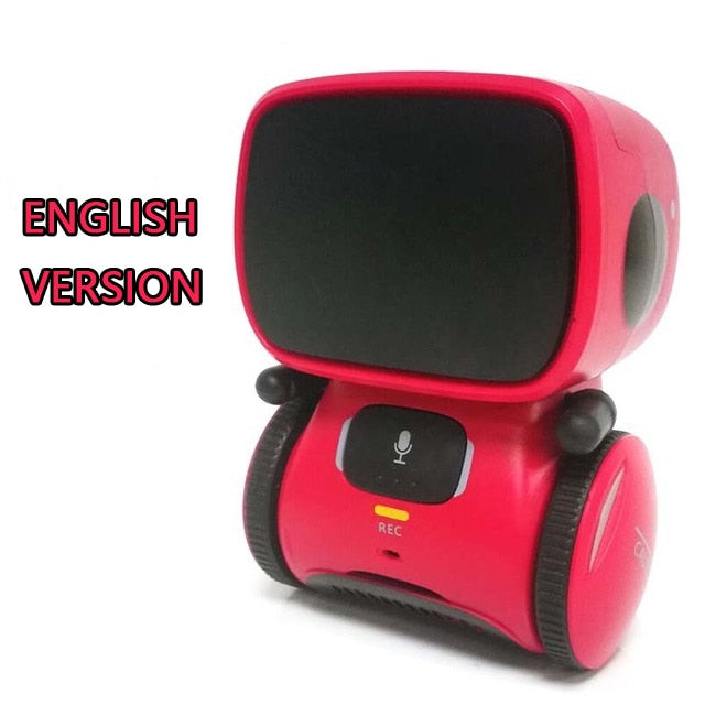 Smart Robot Dancing Voice Command Touch Control Toys Interactive Robot Cute Toy Gifts for Kids Move Motivates Children Friends