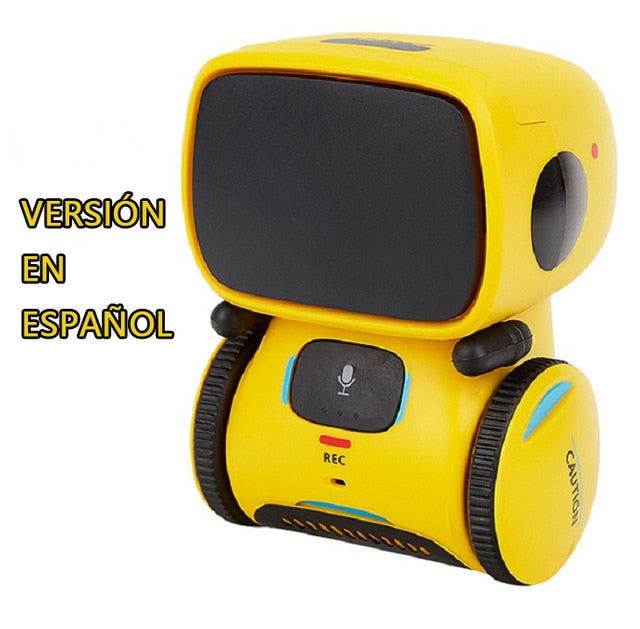 Smart Robot Dancing Voice Command Touch Control Toys Interactive Robot Cute Toy Gifts for Kids Move Motivates Children Friends