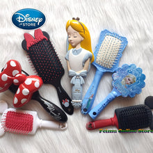 Load image into Gallery viewer, Disney Frozen Comb 3D Mickey Minnie Comb Elsa Anti-static Air Cushion Hair Care Brushes Baby Girls Dress Up Makeups Toy Gifts