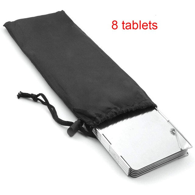 Aluminum Windscreen Picnic Equipment Lightweight Stove Portable Folding Outdoor Backpacking Hiking Picnic BBQ Camping Cooker