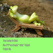Load image into Gallery viewer, Creative Cute Resin Rural Frog Statue Outdoor Frogs Sculpture For Home Desk Garden Store Decorative Decor Ornament Dropshipping
