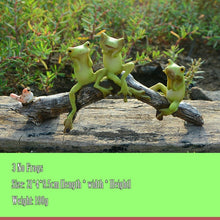 Load image into Gallery viewer, Creative Cute Resin Rural Frog Statue Outdoor Frogs Sculpture For Home Desk Garden Store Decorative Decor Ornament Dropshipping