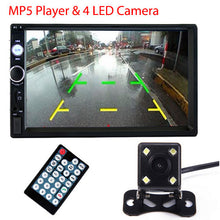 Load image into Gallery viewer, Podofo 2 din Car Radio 7" HD Autoradio Multimedia Player 2DIN Touch Screen Auto audio Car Stereo MP5 Bluetooth USB TF FM Camera