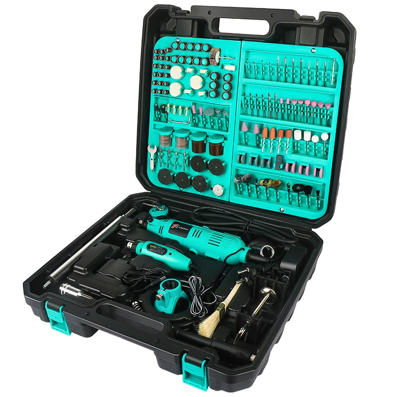 Tungfull Electric Tools Dremel Mini Drill Woodworking Drilling Machine Mini Polishing Machines Dremel Rotary Tool Drill Grinder