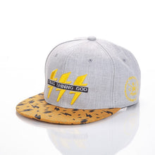 Load image into Gallery viewer, Embroidered Hip Hop Cap Indoor Outdoor Casual Headwear Baseball Caps for Sun Stylish Unisex Flat Brim Snapback Caps