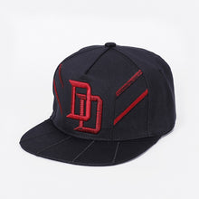 Load image into Gallery viewer, Embroidered Hip Hop Cap Indoor Outdoor Casual Headwear Baseball Caps for Sun Stylish Unisex Flat Brim Snapback Caps