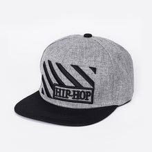 Load image into Gallery viewer, Embroidered Hip Hop Cap Indoor Outdoor Casual Headwear Baseball Caps for Sun Stylish Unisex Flat Brim Snapback Caps