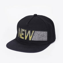 Load image into Gallery viewer, Embroidered Hip Hop Cap Indoor Outdoor Casual Headwear Baseball Caps for Sun Stylish Unisex Flat Brim Snapback Caps