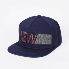Load image into Gallery viewer, Embroidered Hip Hop Cap Indoor Outdoor Casual Headwear Baseball Caps for Sun Stylish Unisex Flat Brim Snapback Caps