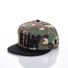 Load image into Gallery viewer, Embroidered Hip Hop Cap Indoor Outdoor Casual Headwear Baseball Caps for Sun Stylish Unisex Flat Brim Snapback Caps