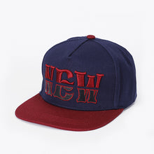 Load image into Gallery viewer, Embroidered Hip Hop Cap Indoor Outdoor Casual Headwear Baseball Caps for Sun Stylish Unisex Flat Brim Snapback Caps