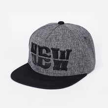 Load image into Gallery viewer, Embroidered Hip Hop Cap Indoor Outdoor Casual Headwear Baseball Caps for Sun Stylish Unisex Flat Brim Snapback Caps